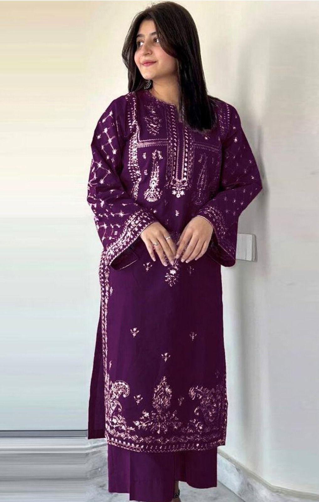 LAWN EMBROIDERED 2Pc