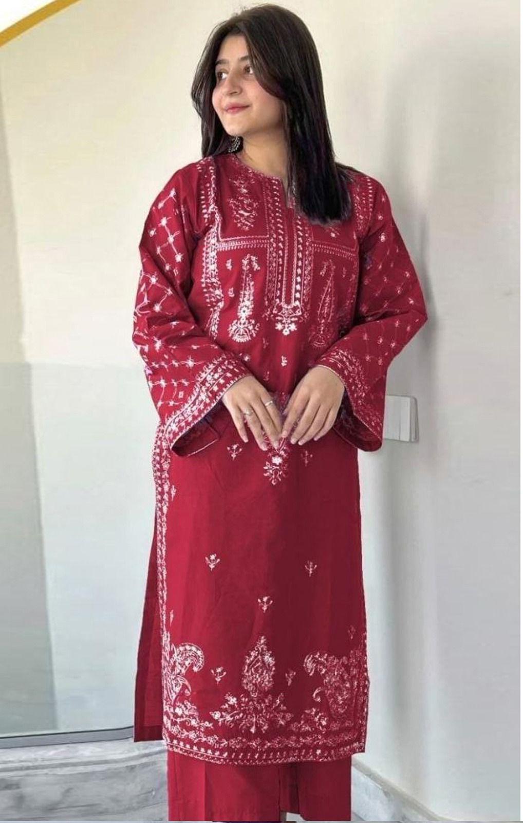 LAWN EMBROIDERED 2Pc