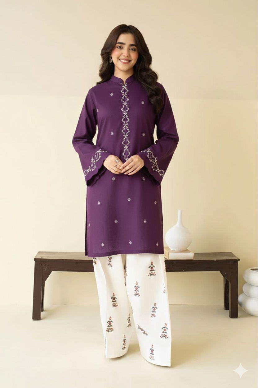 LAWN EMBROIDERED 2PC