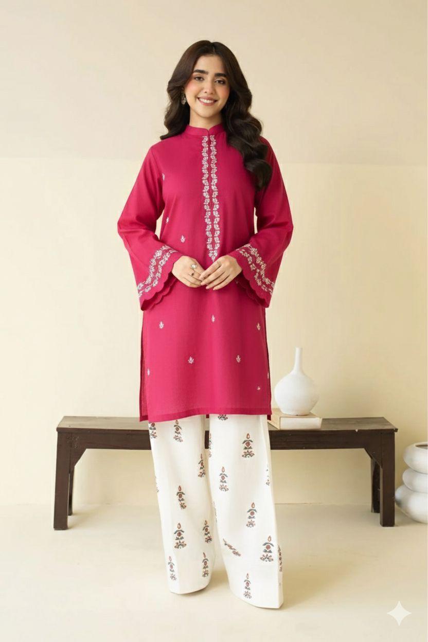 LAWN EMBROIDERED 2PC