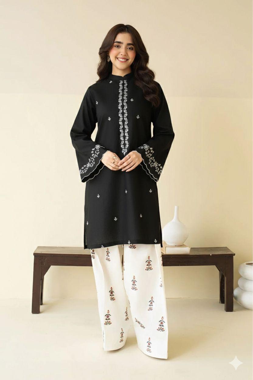 LAWN EMBROIDERED 2PC