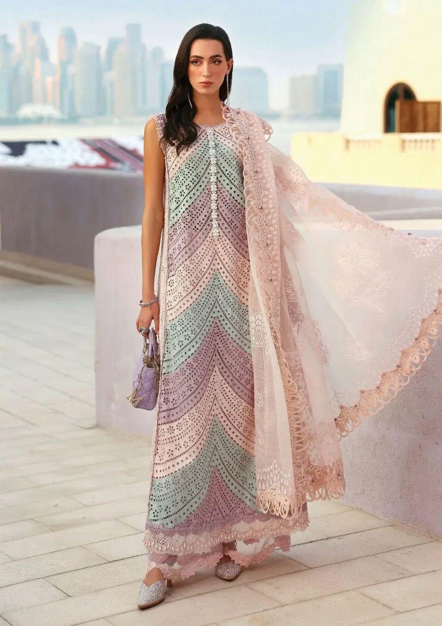 LAWN EMBROIDERED 3PC (561)