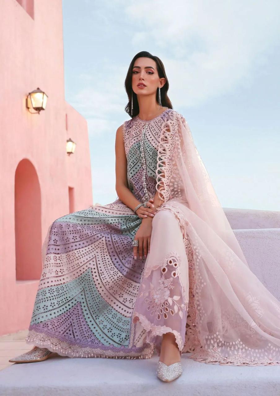 LAWN EMBROIDERED 3PC (561)