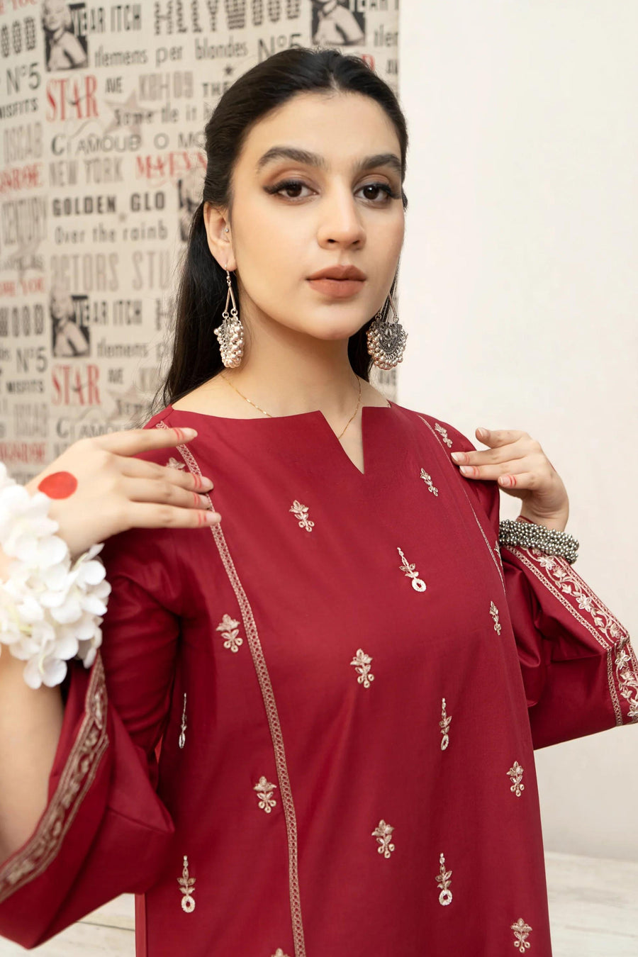 Lawn Embroidered 3Pc
