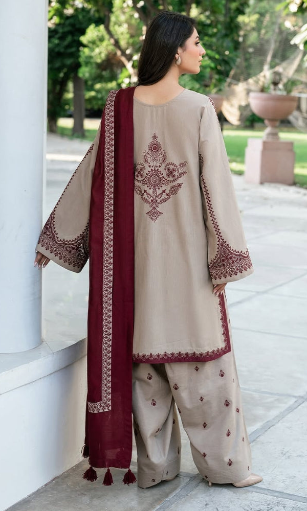 Lawn Embroidered 3Pc skin