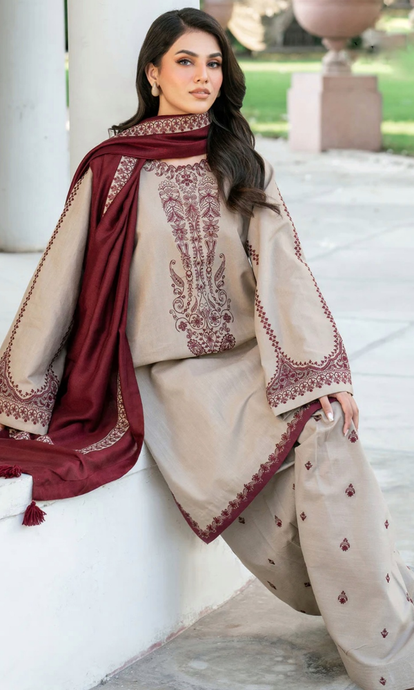 Lawn Embroidered 3Pc skin