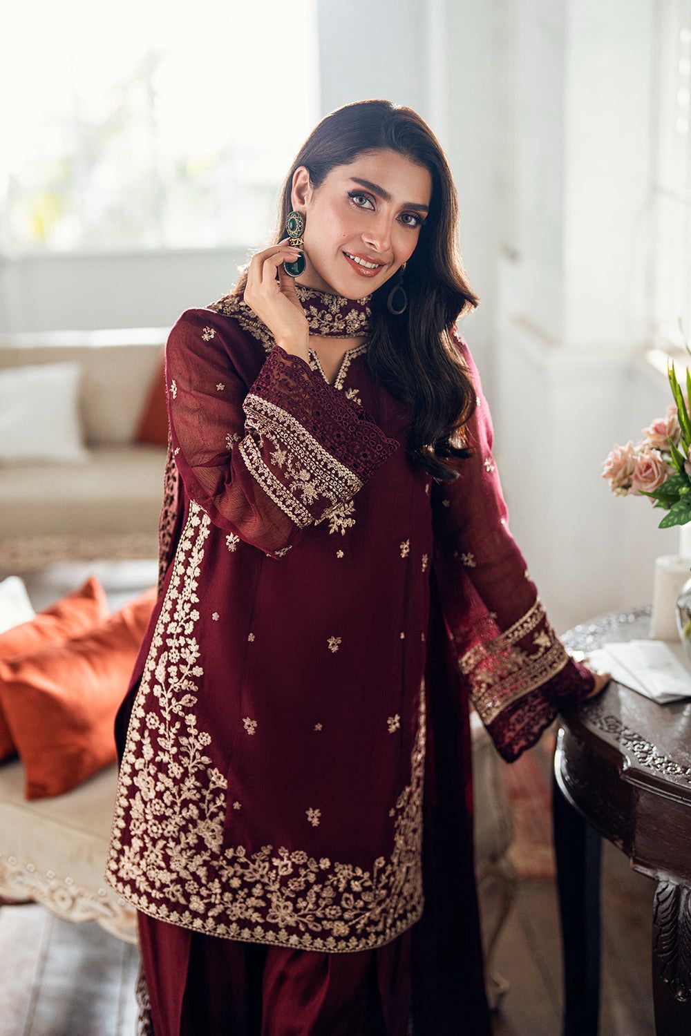 Lawn Embroidered 3Pc 498