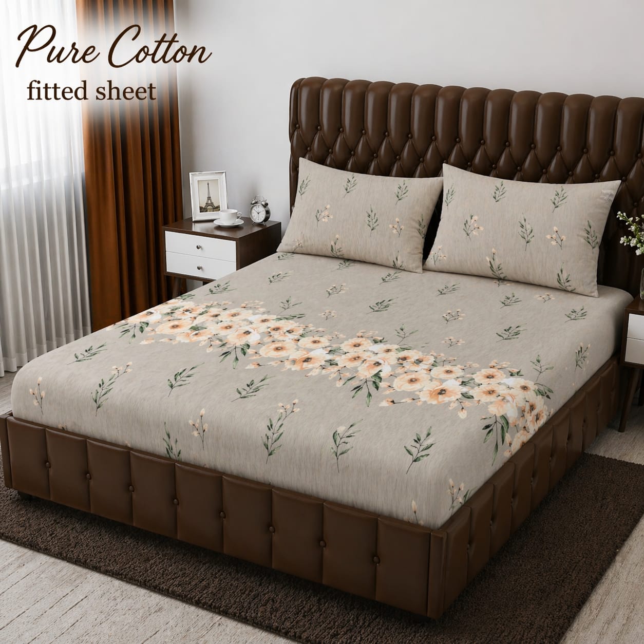 Pure Cotton Bed Sheet