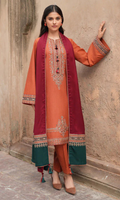 Lawn Embroidered 3Pc jaz