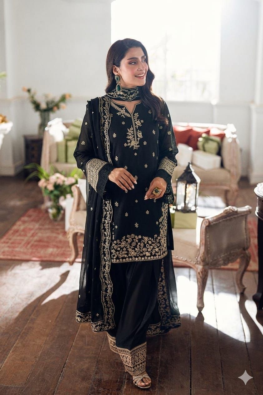 Lawn Embroidered 3Pc 1122