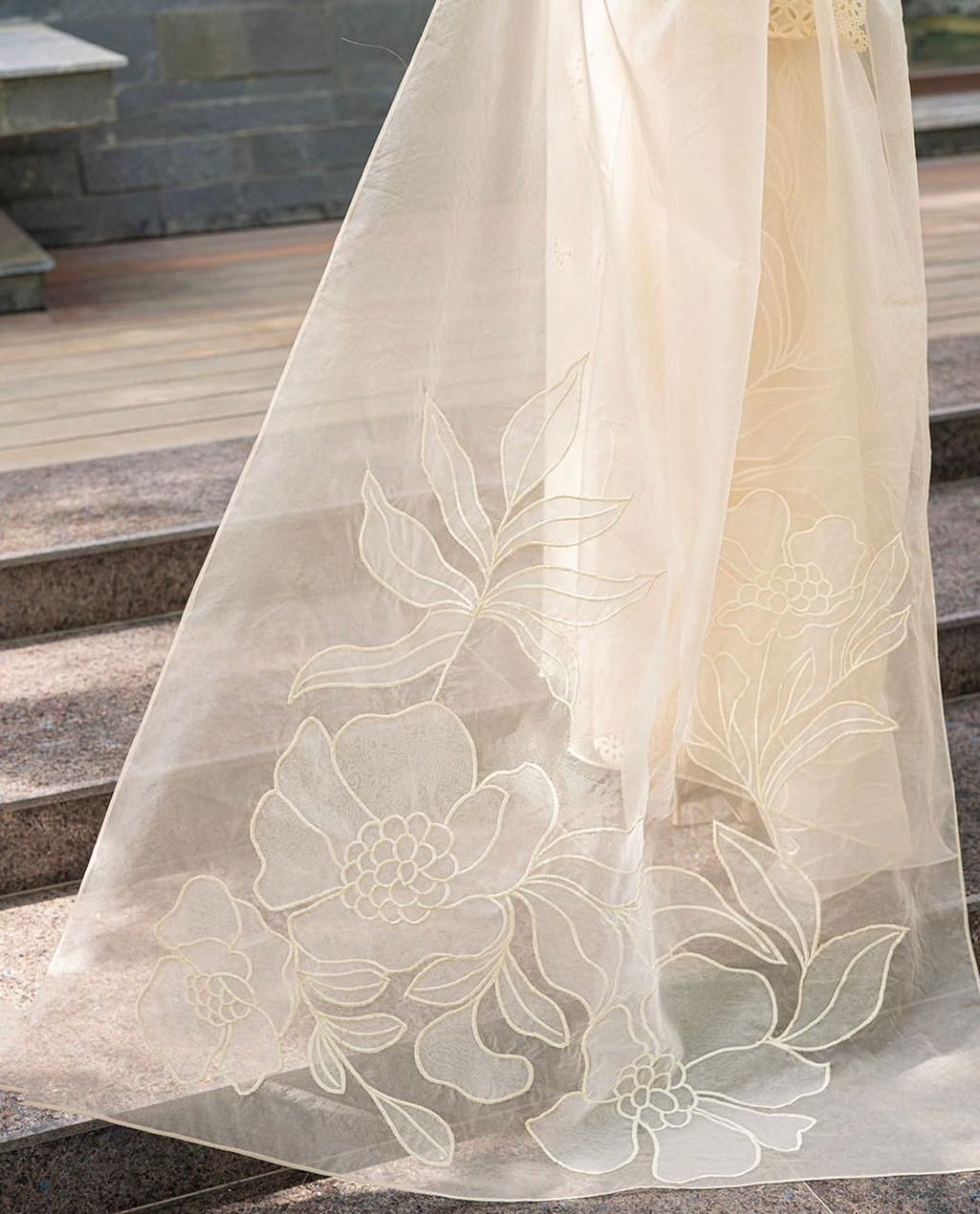 LAWN EMBROIDERED 3PC (436)