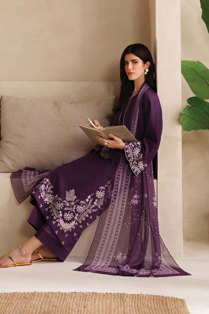Lawn Embroidered 3Pc (537)