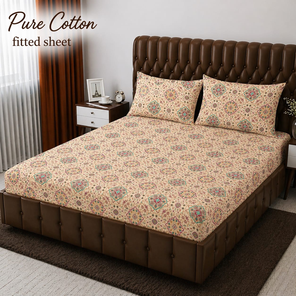 Pure Cotton Bed Sheet