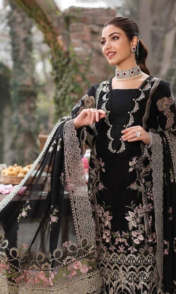 Lawn Embroidered 3Pc 6124