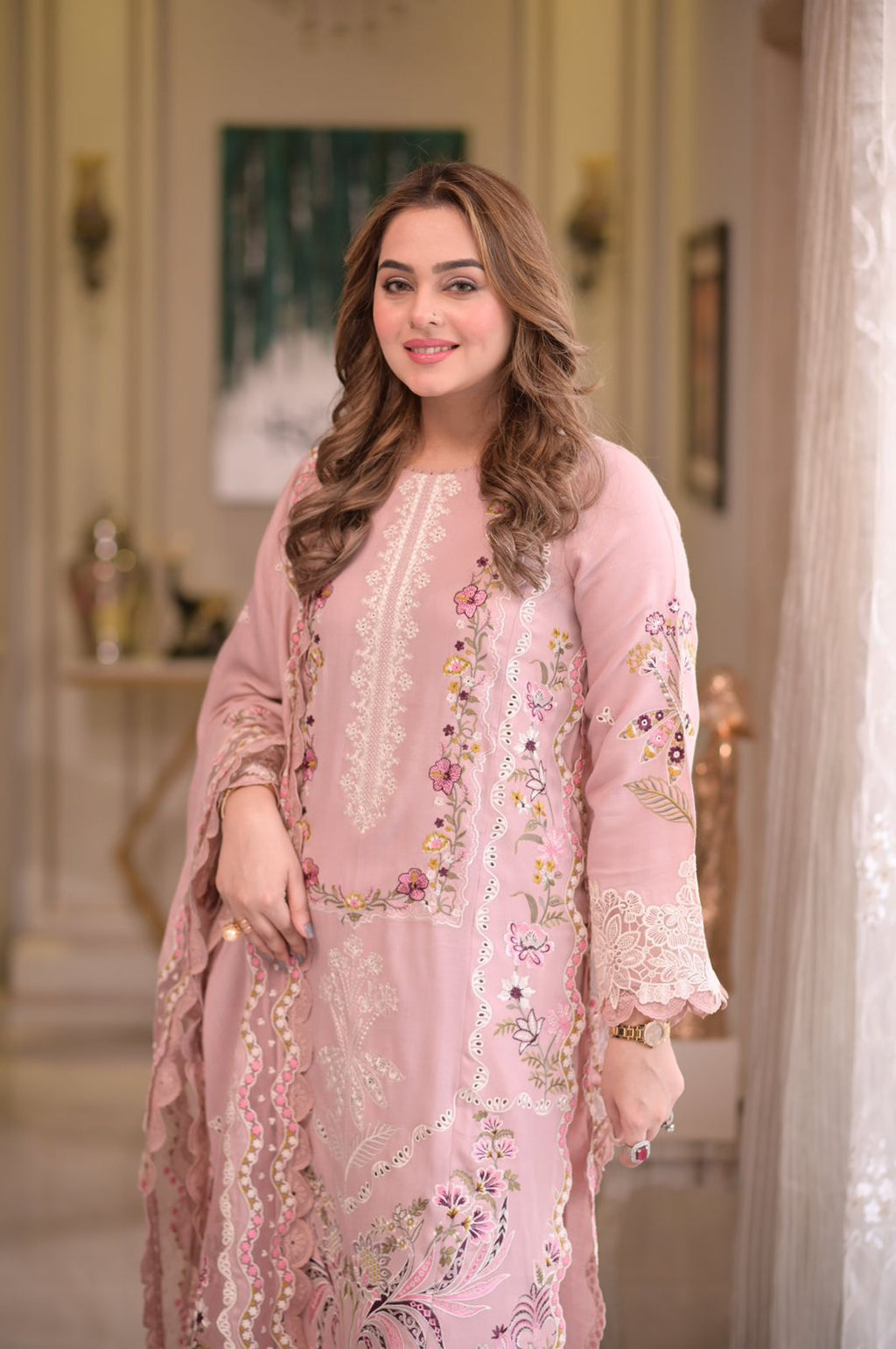 Lawn Embroidered 3Pc 5010