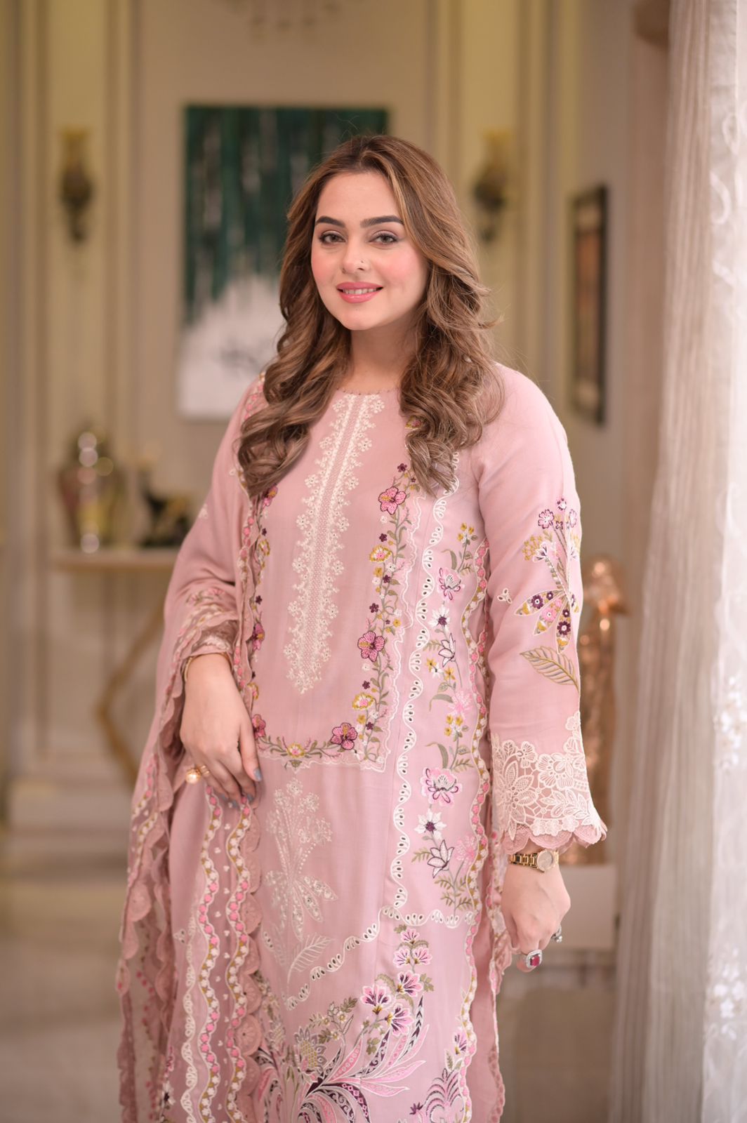 Lawn Embroidered 3Pc 5010