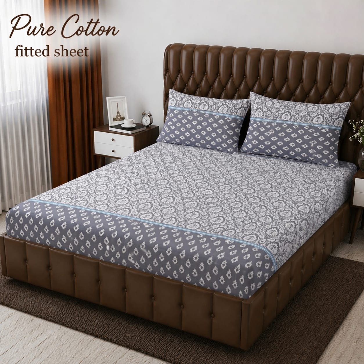 Pure Cotton Bed Sheet