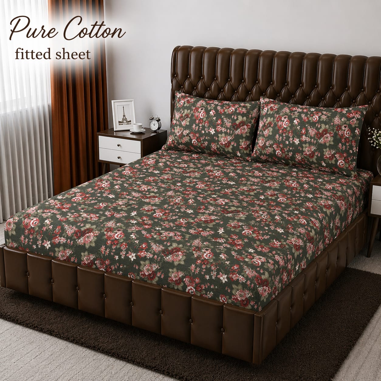 Pure Cotton Bed Sheet