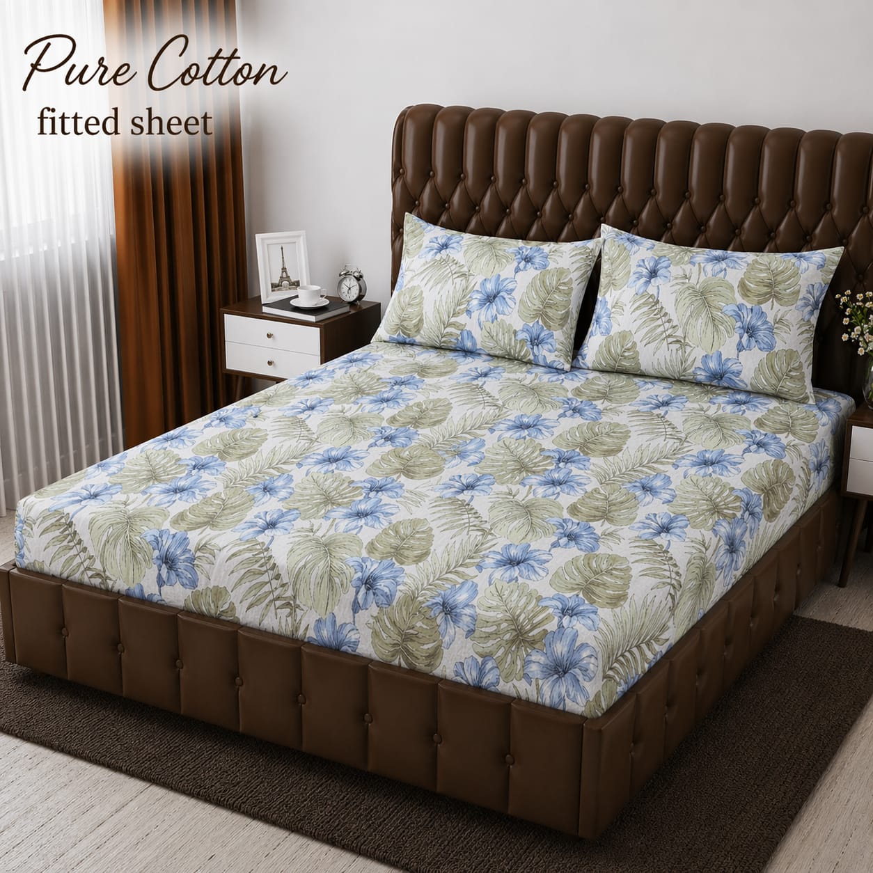 Pure Cotton Bed Sheet