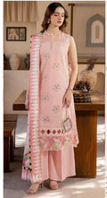 LAWN EMBROIDERED 3PC (529)