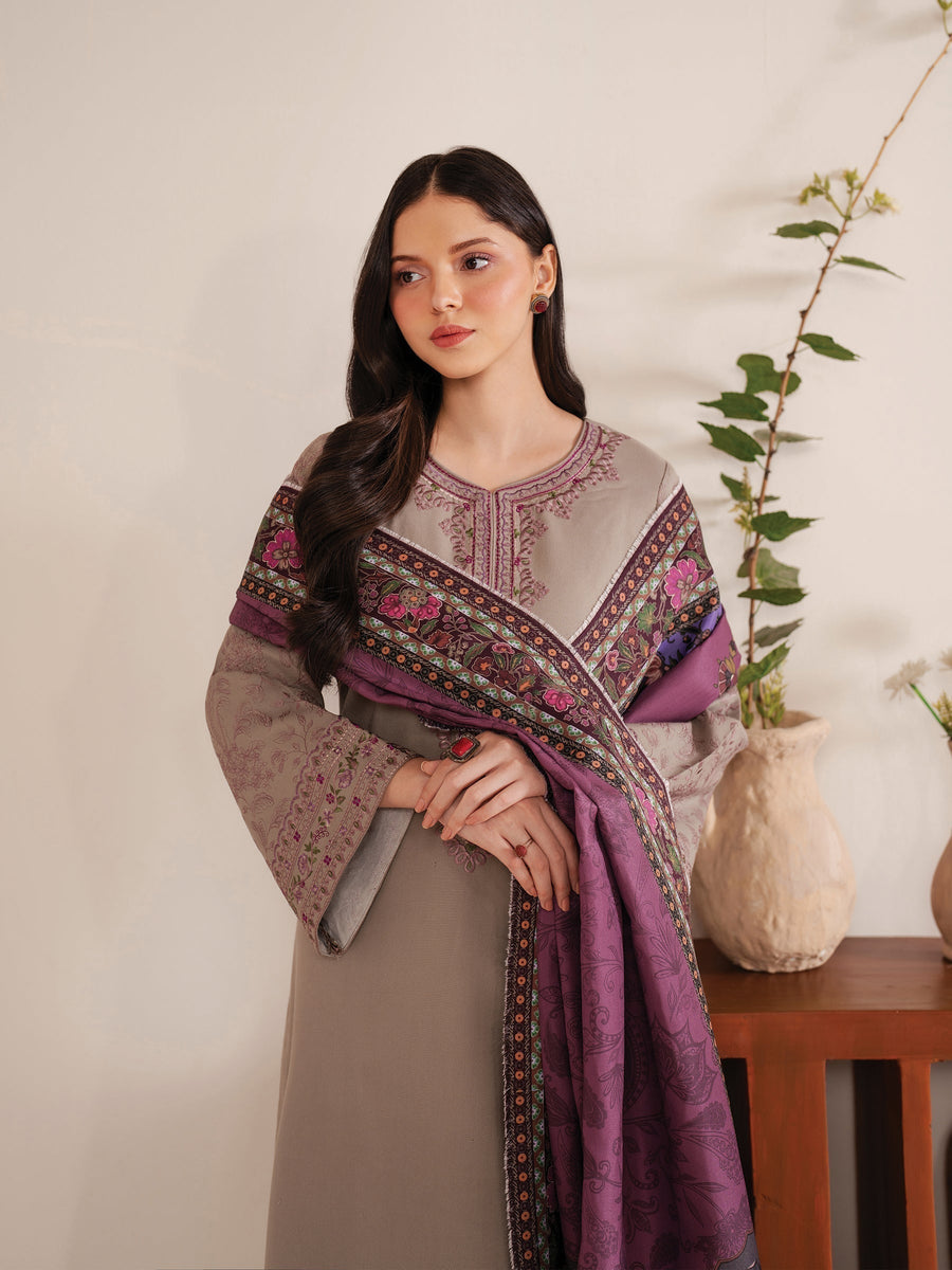Lawn Embroidered 3Pc