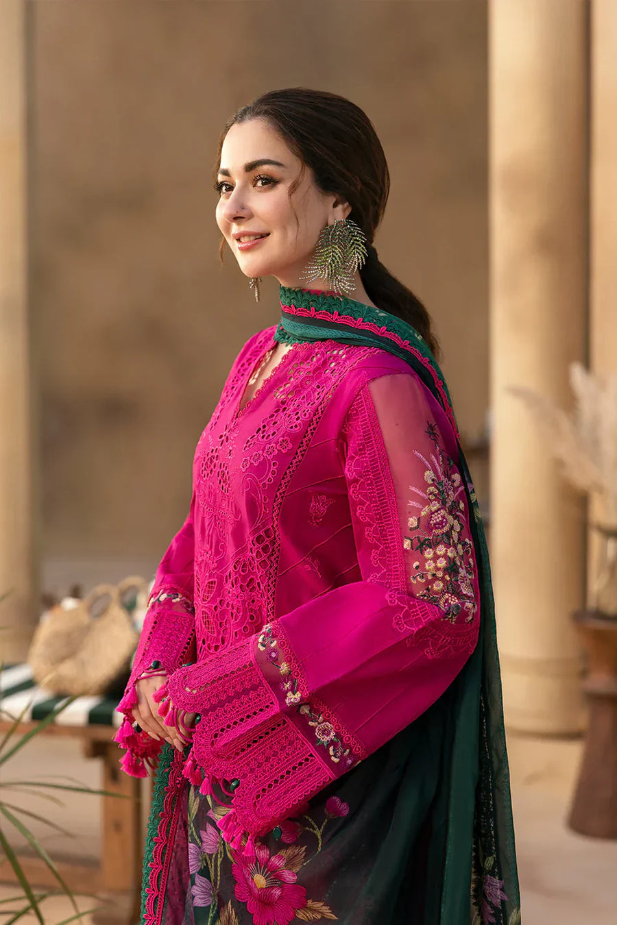 Lawn Embroidered 3Pc arshi
