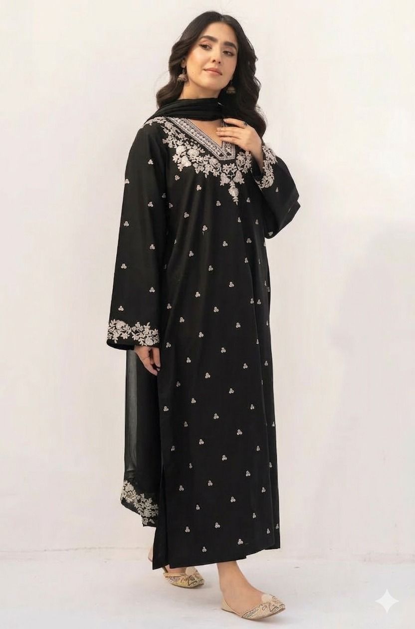 Lawn Embroidered 3Pc 545B