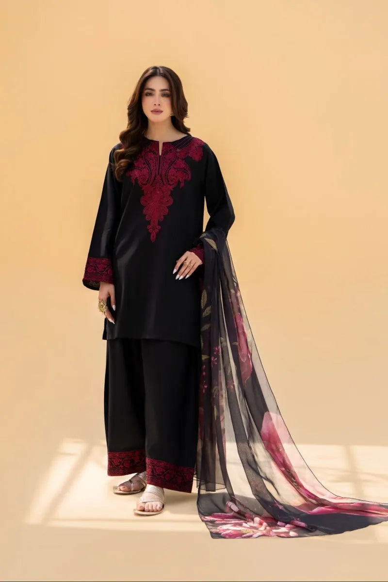 Lawn Embroidered 3Pc BR