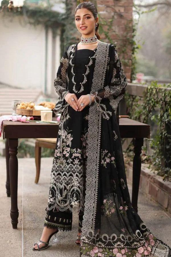 Lawn Embroidered 3Pc 6124
