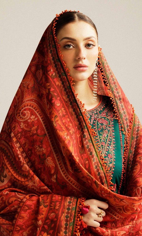 Lawn Embroidered 3Pc 0012