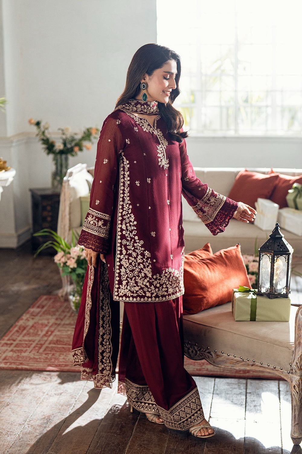 Lawn Embroidered 3Pc 498