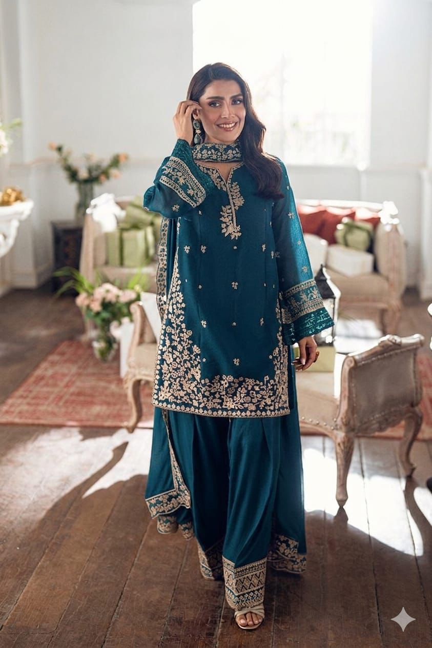Lawn Embroidered 3Pc 1123