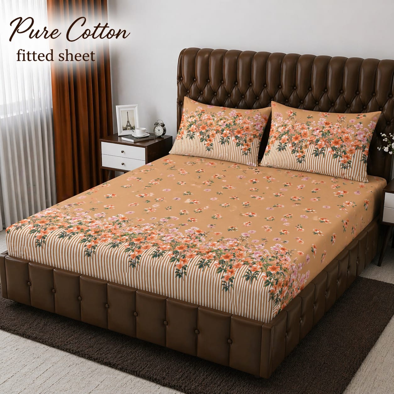 Pure Cotton Bed Sheet