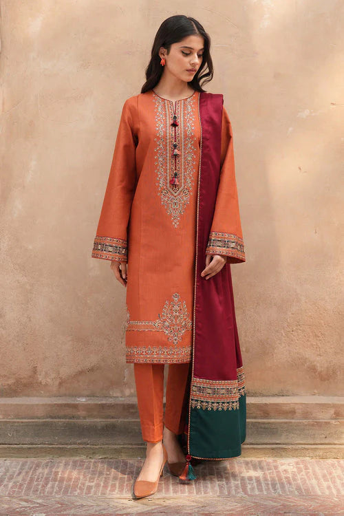 Lawn Embroidered 3Pc jaz