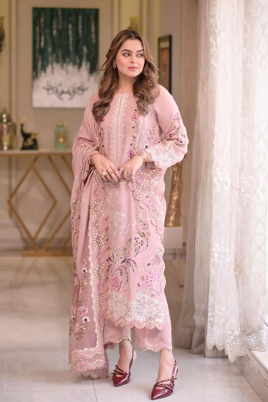 Lawn Embroidered 3Pc 5010