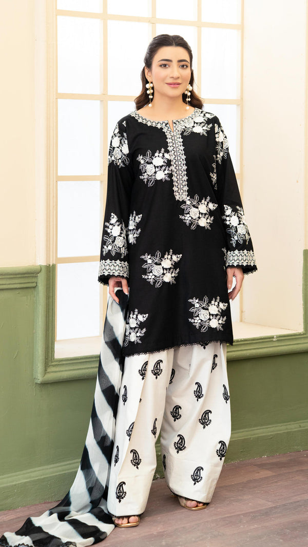 Lawn Embroidered 3Pc 4420