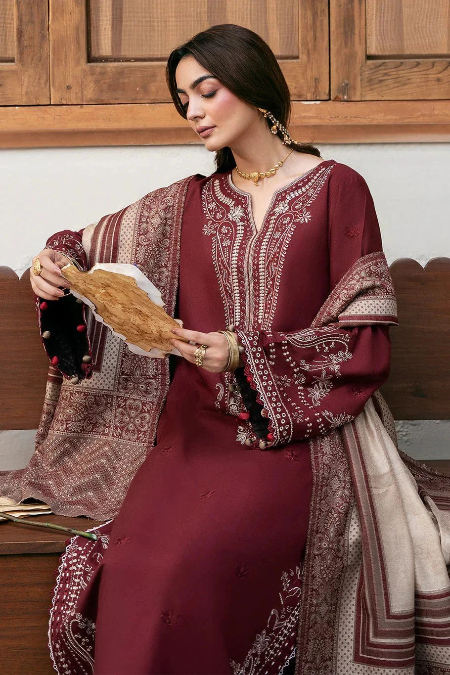 Lawn Embroidered 3Pc 77