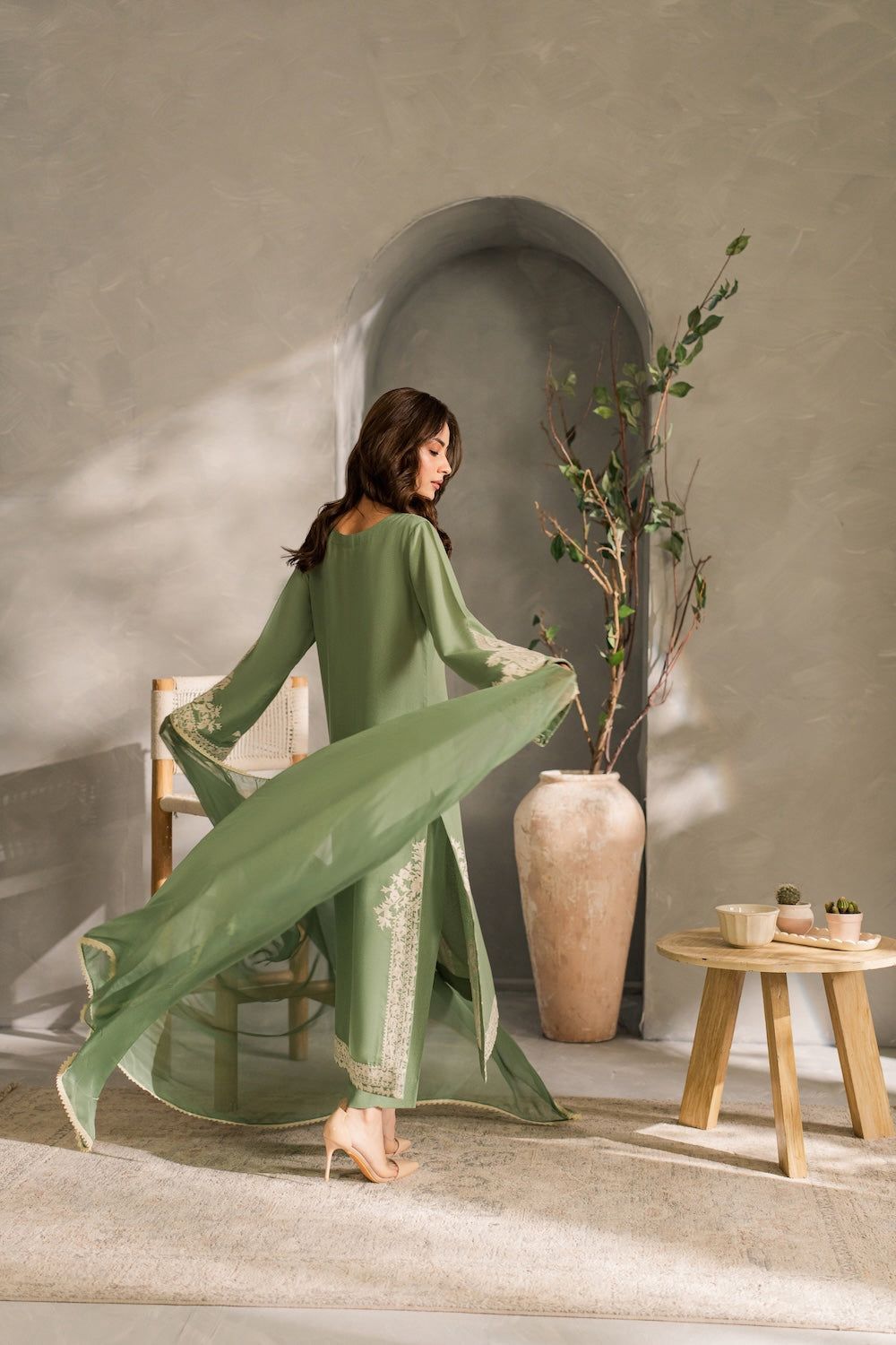 Lawn Embroidered 3Pc 550