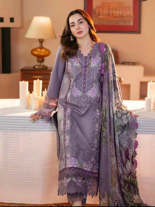 Lawn Embroidered 3Pc 450