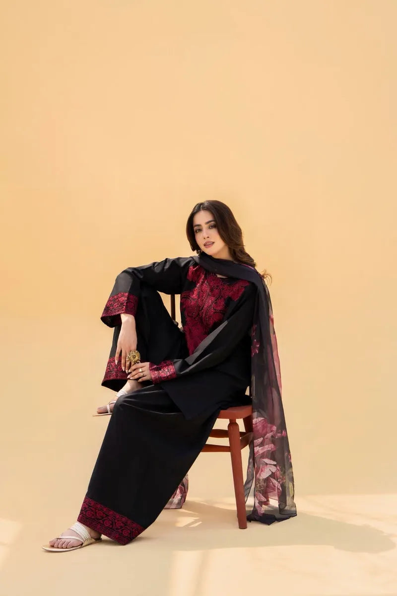 Lawn Embroidered 3Pc BR