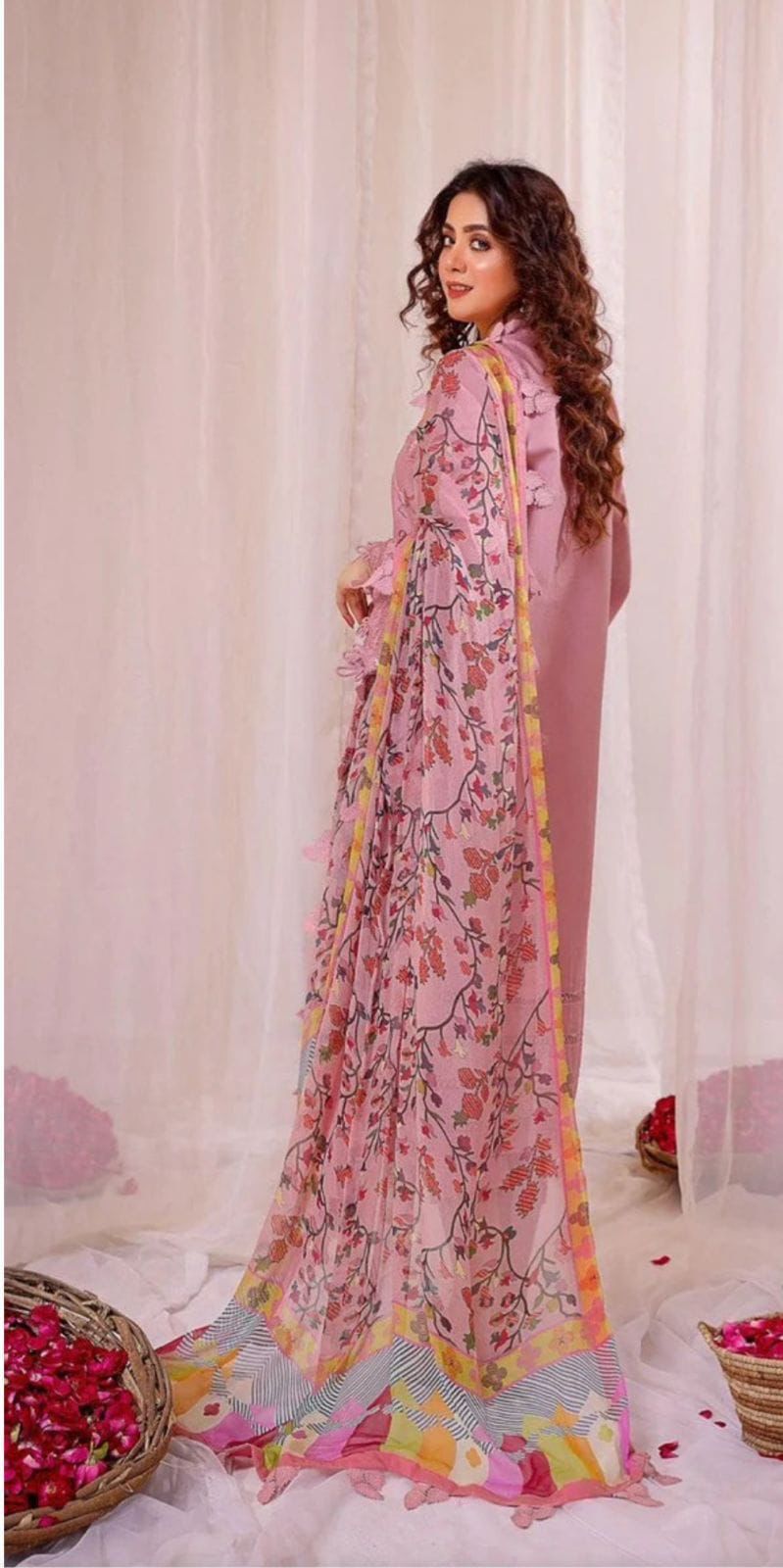 Lawn Embroidered 3Pc 414