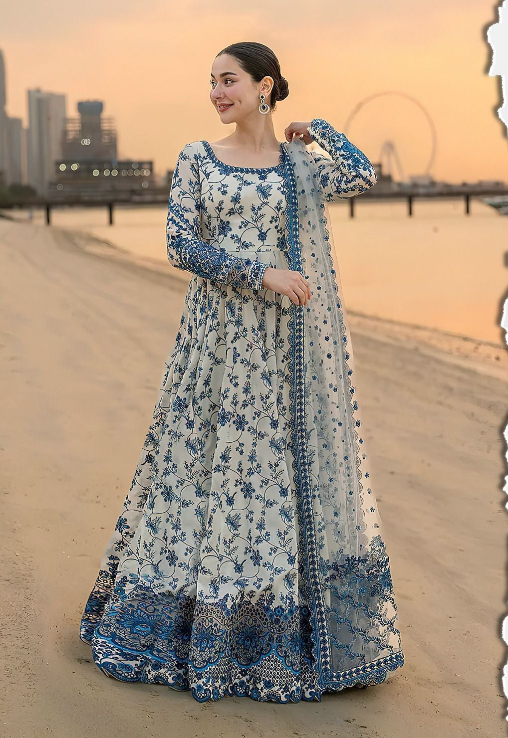 LAWN EMBROIDERED 3PC (571)