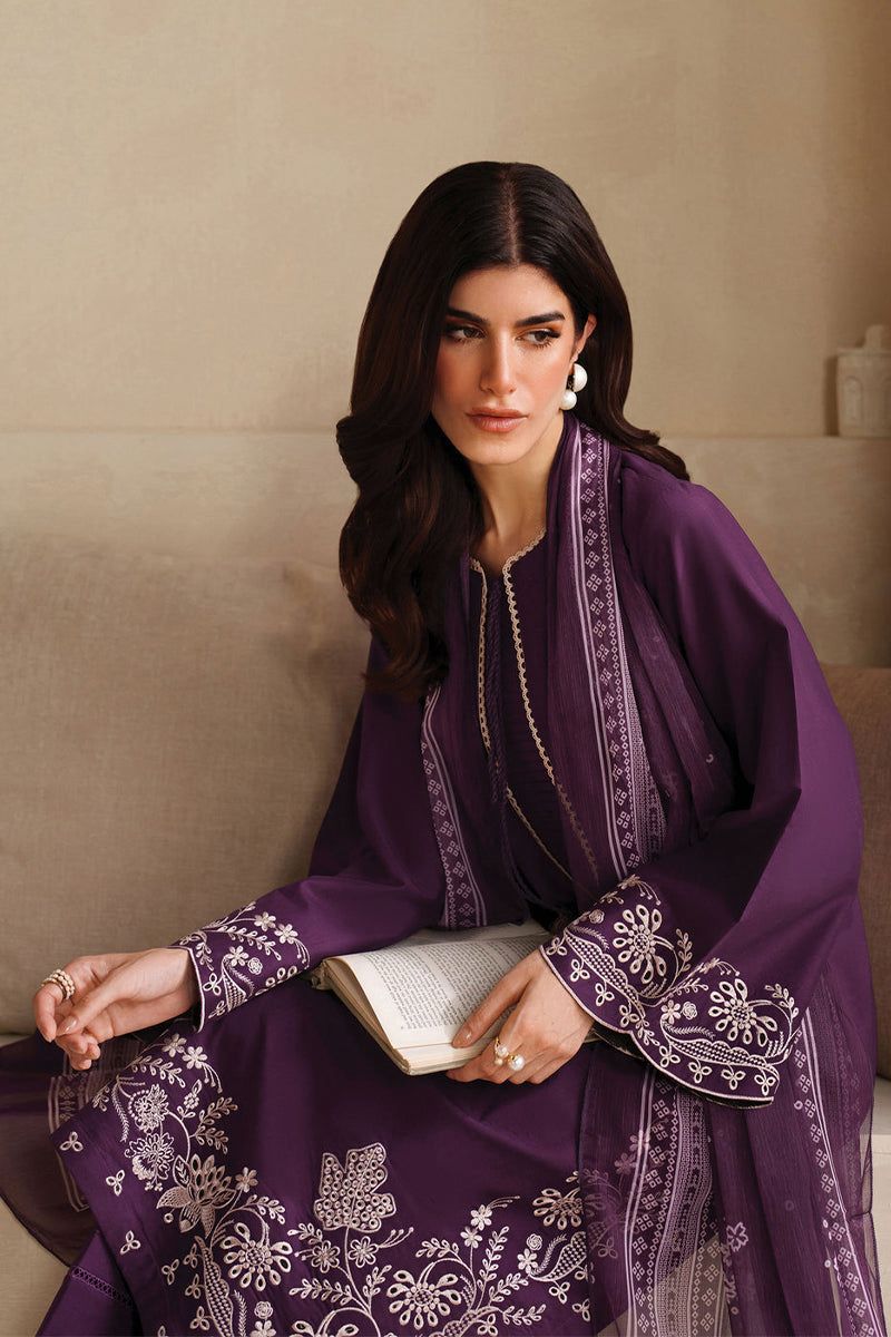 Lawn Embroidered 3Pc (537)