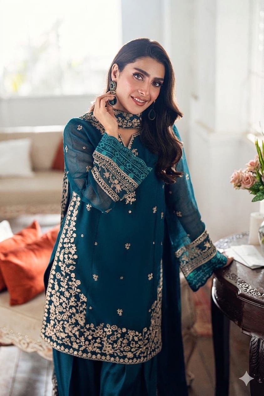 Lawn Embroidered 3Pc 1123