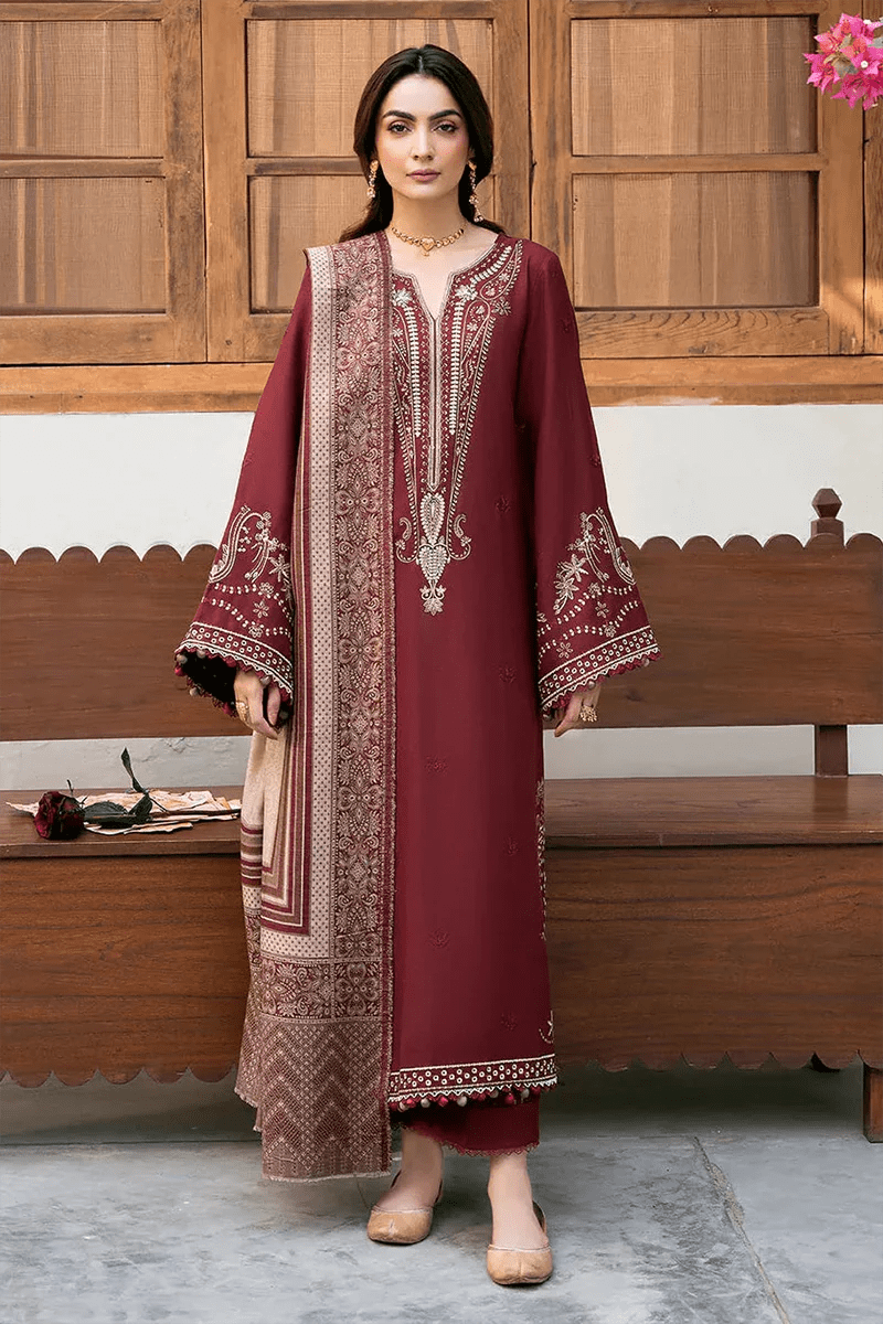 Lawn Embroidered 3Pc 77