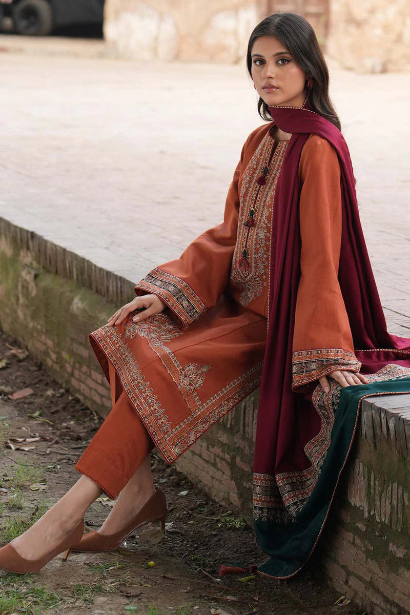 Lawn Embroidered 3Pc jaz