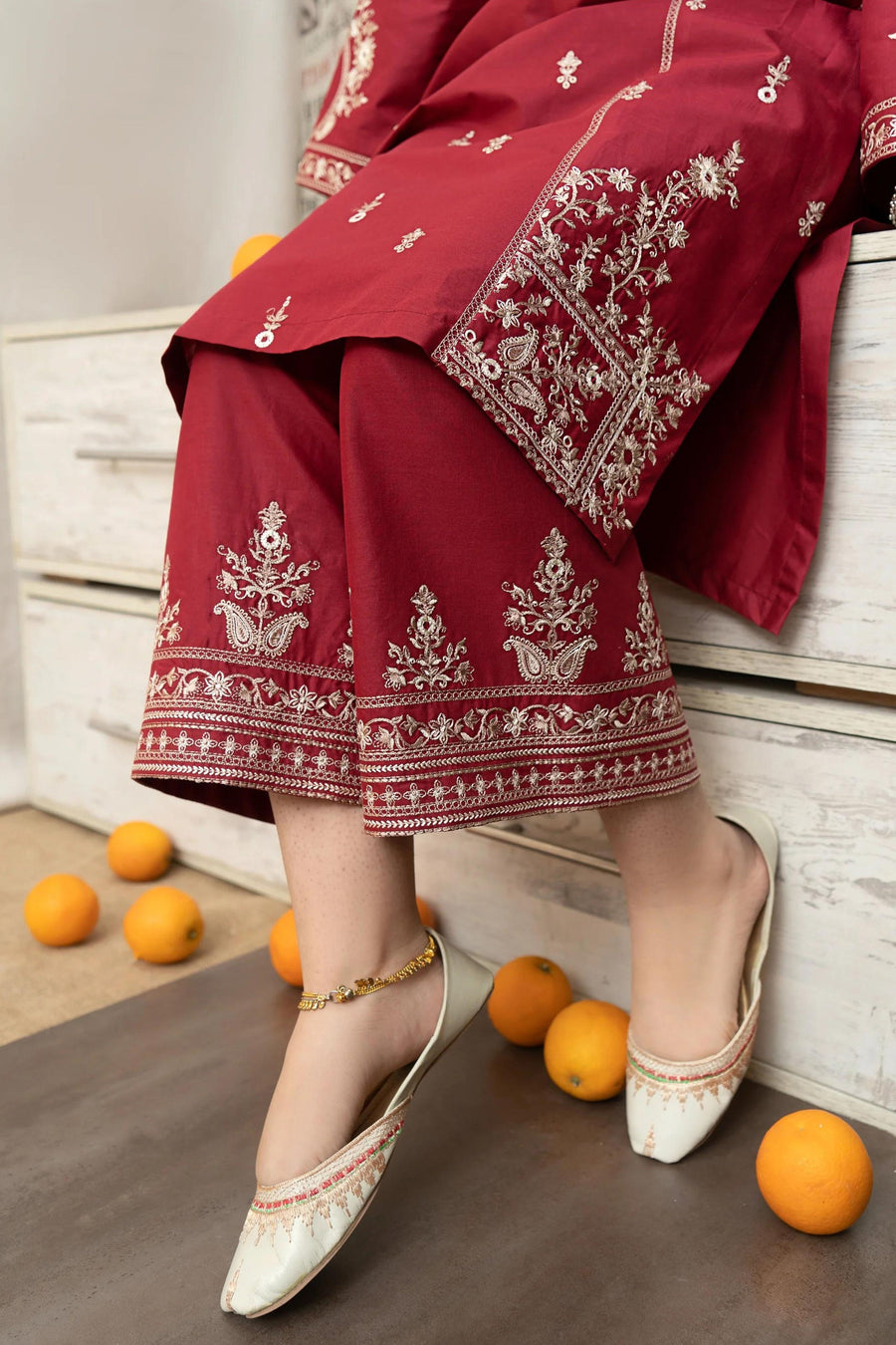 Lawn Embroidered 3Pc