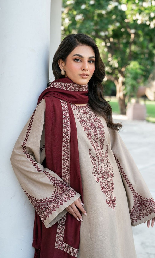 Lawn Embroidered 3Pc skin