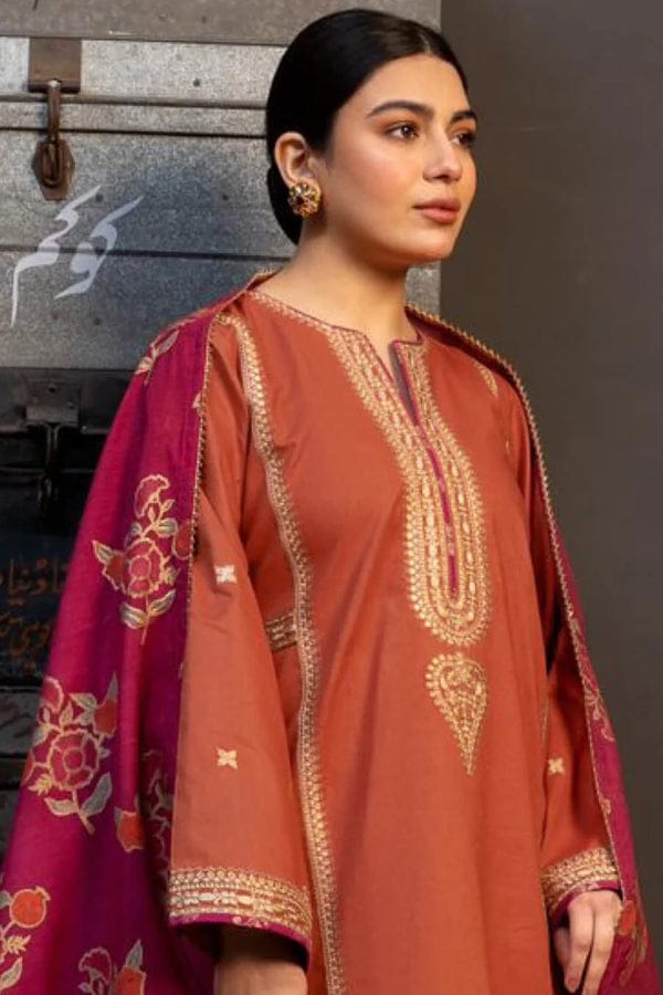 Lawn Embroidered 3Pc coco