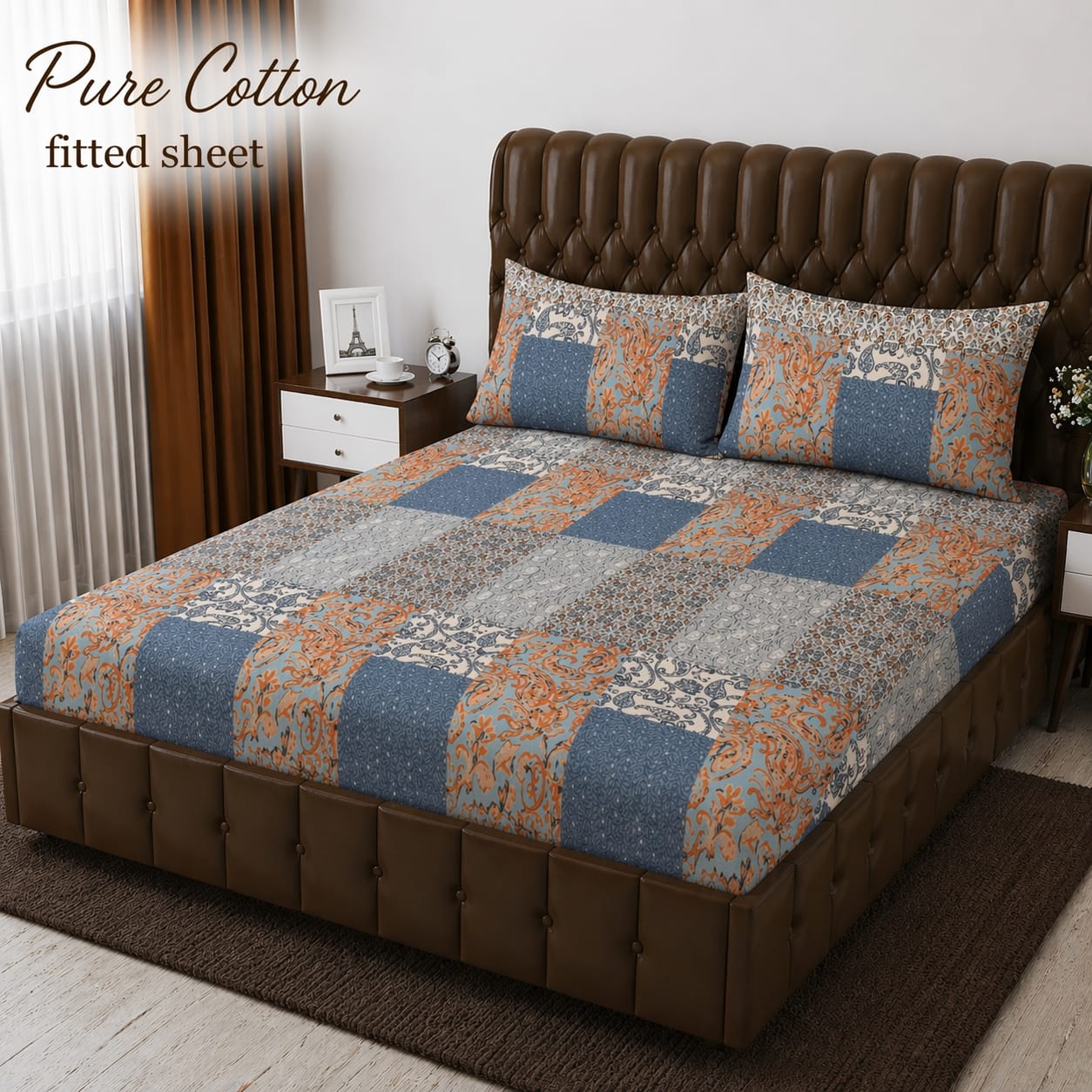 Pure Cotton Bed Sheet